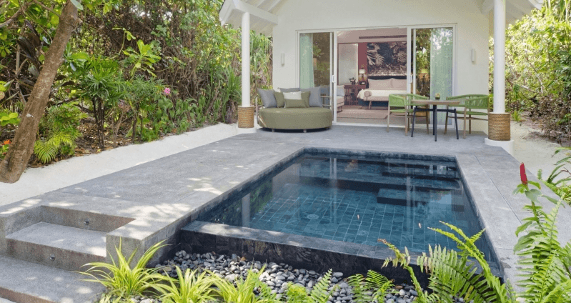 Beach Villa with Pool